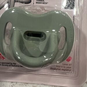 Silicone Baby Pacifier - Sage Green